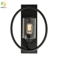 Dimmable Antique Black Candle Wall Light 1 Light