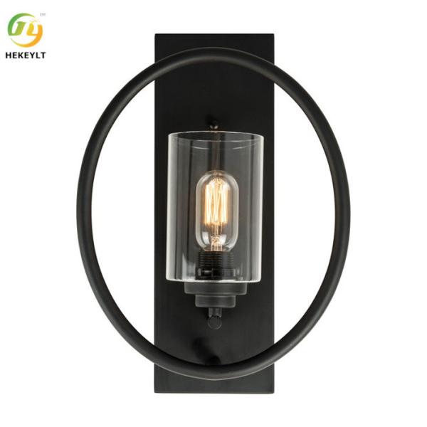 Luz preta antiga da luz 1 da parede da vela de Dimmable