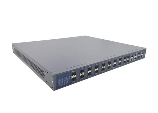 FTTH 16 Ports GPON OLT Device Network Iron Material 25G