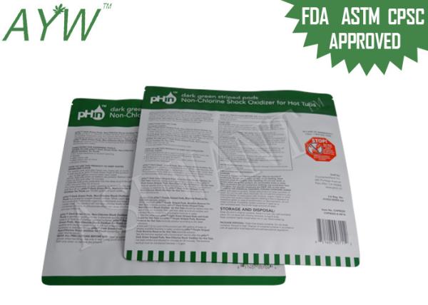 Os sacos de plástico do empacotamento de alimento da prova do Oxidizer/verde levantam-se sacos do zíper com entalhe do rasgo