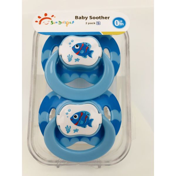 ABS утешает консоли ослабляет Pacifier Soother младенца 6m+