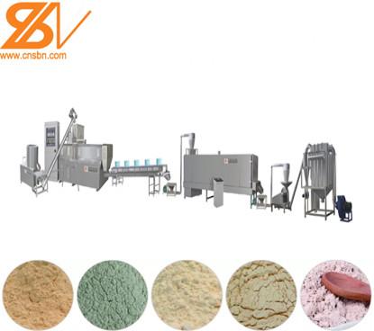 Full Automatic Baby Food Making Machine Twin Screw Baby Food Processing Equipment