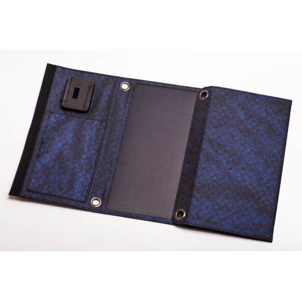 21W CIGS Thin Film Portable Solar Pack Foldable Charging Bag Multi Color Optional