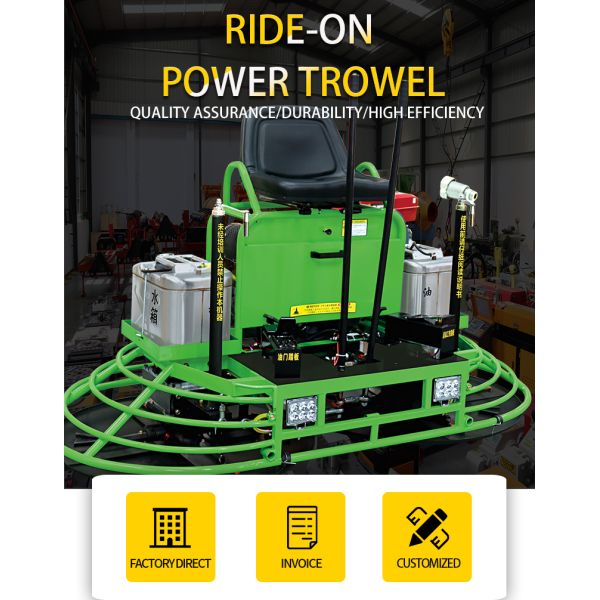 300 kg Concrete Power Trowel Machine For Road Floor Construction Customizable Options