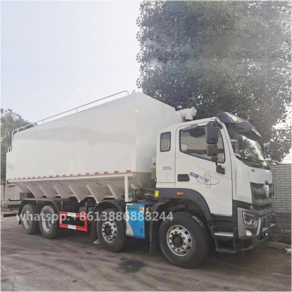 FOTON 8*4 Bulk Feed Truck   Feeding Stuff   Farm Animal Feed Transporter