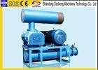 Combustion Support Industrial Air Blower / Belt Drive Rotary Roots Blower