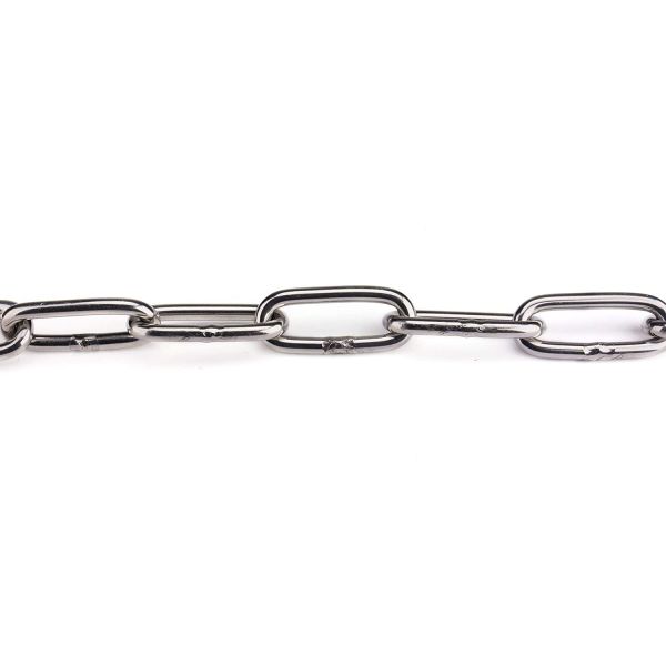Standard Galvanized SS304 SS316 Short Link Chain for Industrial Applications