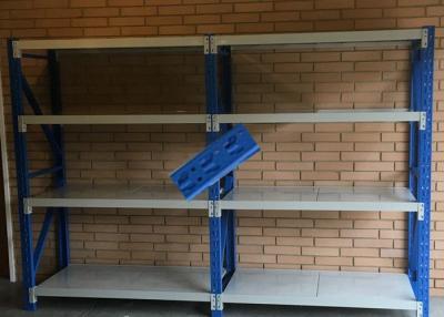 Butterfly Hole Metal Shelf Rack / Height Adjustable Warehouse Storage Racks