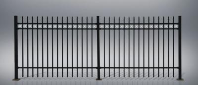 Residential Decorative Metal Garden Ornamental Aluminum Fence / Fencing
