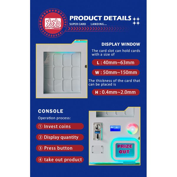 Fully Automatic Card Vending Machine Standard Edition