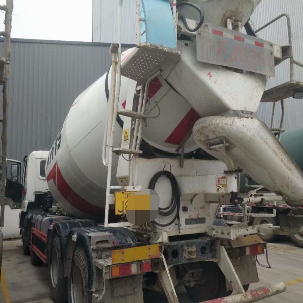 Used Shacman Concrete Transit Mixer Truck 16.6t With Weichai Engine WP10.336E53 9.726L