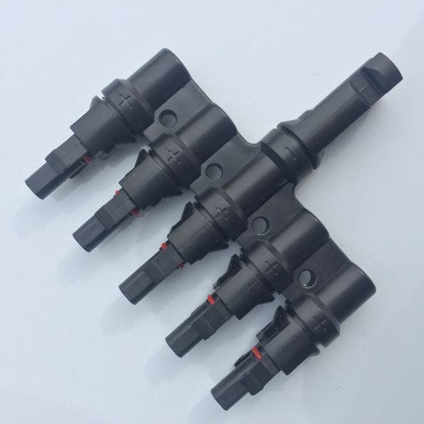 PPO Male and female Gender  T branch connector for solar panel Application