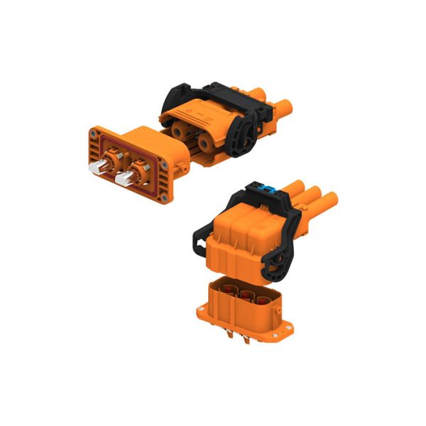 1000V DC 2 Pin 3Pin Male Female EV Battery Connector IPXXB Waterproof