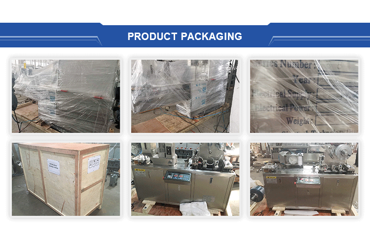 Máquina de empacotamento 2.2kw da bolha de Softgel da folha de alumínio do PVC