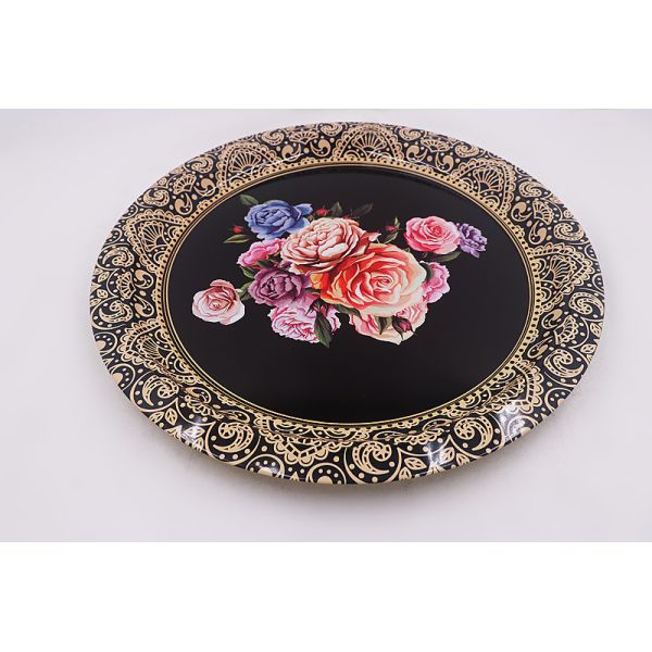 36cm Royal wholesale colorful dinner plate restaurant dinnerware food dishes