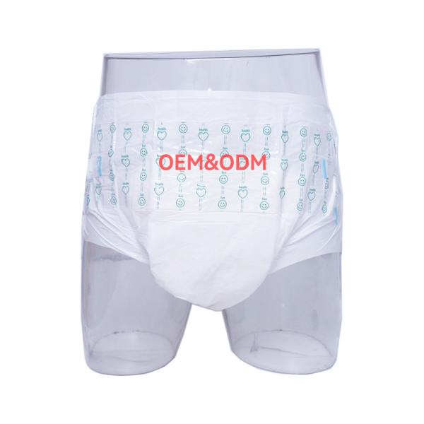 Elderly Man Care Adult Diapers Disposable With Waterproof PE Film Backing Wholesale