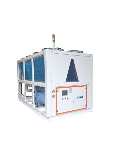 Semi Hermetic Air Cooled Screw Chiller 150HP 270Kw/Hr Air Cooled Chiller Unit