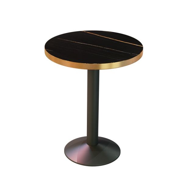 Custom Made Light Luxury Night Club bar Pub Restaurant U Shape Sofa and Dining Table Combination Furniture
