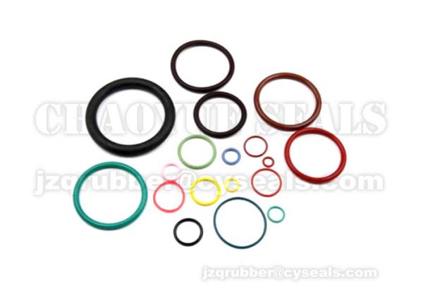 Tear Resistance Silicone O Ring Seals For Industrial Equipment / Automotives