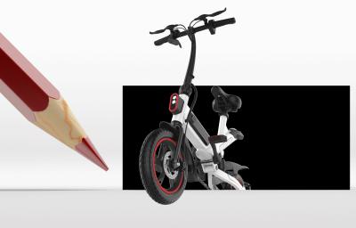 Sports Electric Folding Road Bike Aluminum Alloy Frame Triangular Stable Stucture
