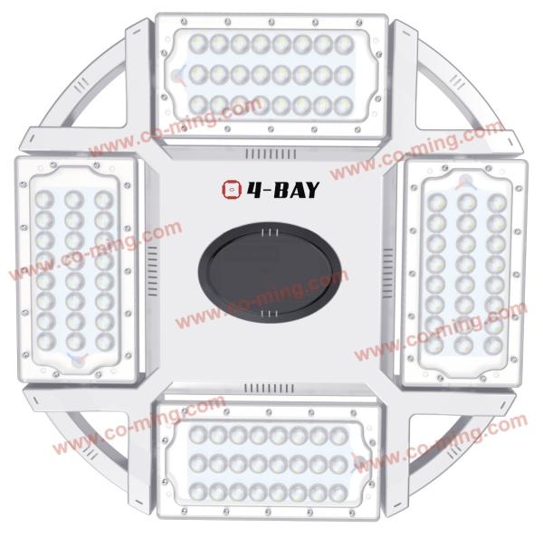 Aluminium Cooling Fin 240 watt  Industrial led high bay White For Warehouses pse ce rohs  Module Rotatable Toolless