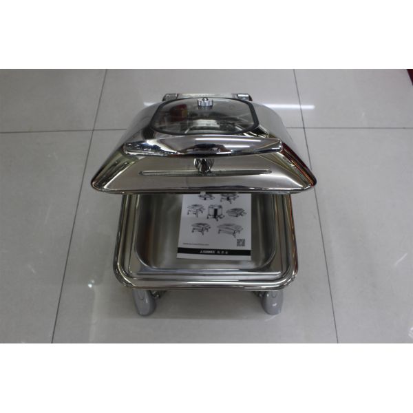 Коокварес нержавеющей стали еды теплые, блюдо гидравлической индукции ссаживая