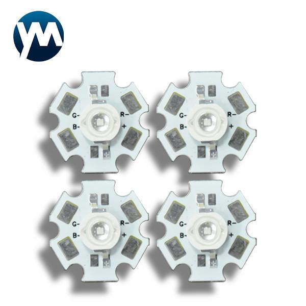 Lâmpada ultravioleta da placa de alumínio de imitação UV UV do lúmen 20mm da luz do diodo emissor de luz do diodo emissor de luz SMD 3W