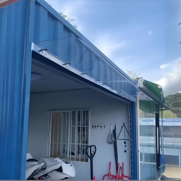 Weather Protection Without Compromising Aesthetics DIY PC Canopy With PET Material