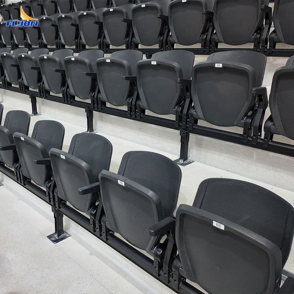 45cm Standard Foldable Plastic Stadium Sports Seats with 5-Year Warranty for Indoor and Outdoor Use