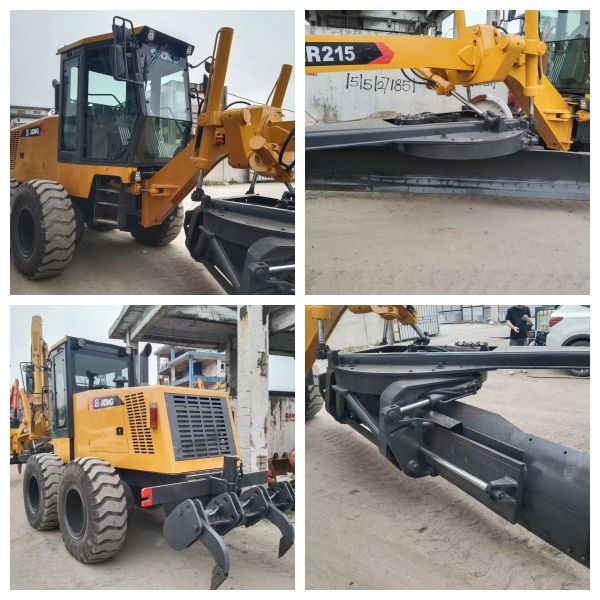 Low Hour Used Motor Grader XCMG GR215 215HP 160kW
