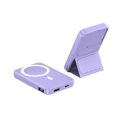 Chargers Batteries & Power Supplies 15W Fast Charging Magnetic Ultra Thin Wireless Charger 10000mah Power Bank