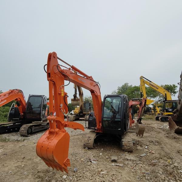 0.24m3 balde usado Hitachi Excavator Hitachi 60 Excavator 4080mm Altura máxima de escavação