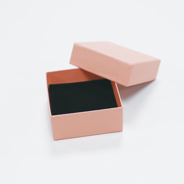 Biodegradable 5.3*5.3*3.8cm Earring Necklace Luxury Jewelry Packaging Boxes