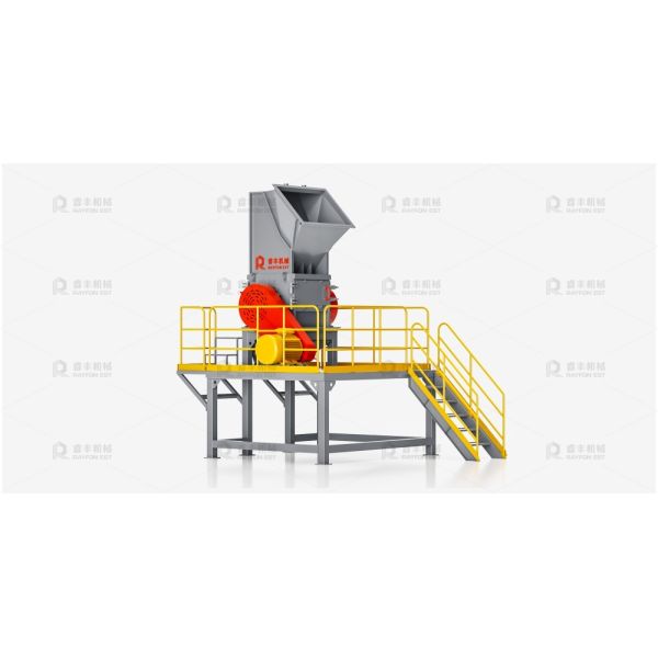 High Efficiency Bottle Grinder/Crusher Machine Robust For Plastic Recycling