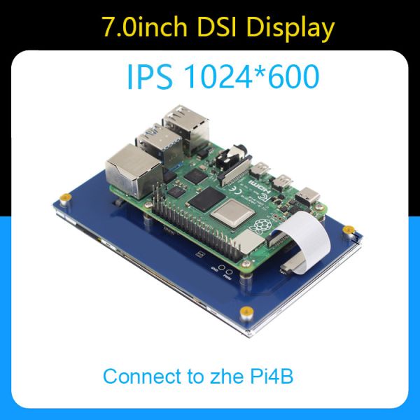 7,0 модуль модуля 102*600 MIPI DSI LCD Pi поленики касания дюйма емкостный