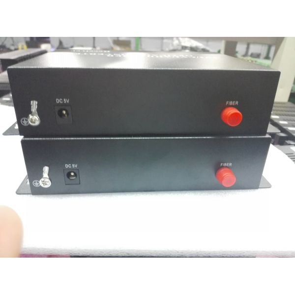 8-Ch 1080p hdcvi\ahd\hd-tvi to fiber media converter with 1 CH video BNC , 1CH data rs485, FC, 20KM,FC Port,Single mode.