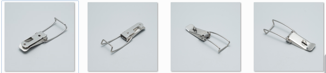 Dk020G-S Silver Zinc Plated Spring Claw Toggle Latch For Industrial Machine