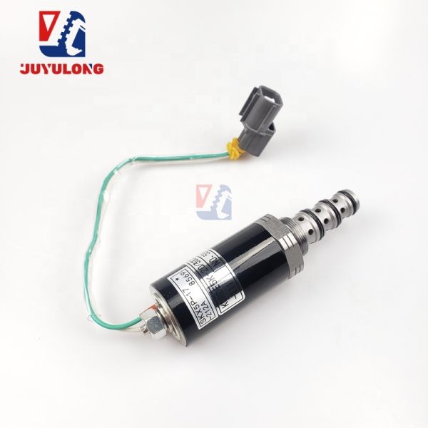 JUYULONG New Solenoid Valve for Kobelco DRDE5K-20 30C12A-111 Excavator Accessories for SK200-2 Construction Machinery Parts