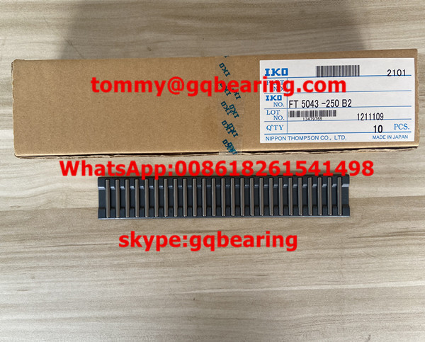 IKO FT5043-250 B2 Caixa de rolos plana com rolamento de 5 mm Diâmetro de rolos 250 mm Comprimento da gaiola