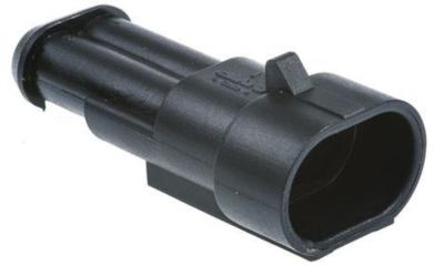 Fil de connecteur d'ampère de connectivité de TE pour câbler Pin 2 Receptale 282104-1,282104-2 de logement de série d'ampère Superseal 1.5mm de contact