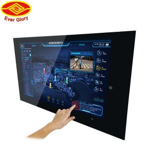 Military Grade Waterproof LCD Touch Screen 23.8 Inch Shock Resistance Explosion