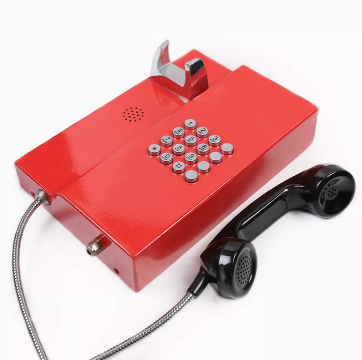IP66 устойчивый к вандалам телефон с ЖК-дисплеем для долговечности