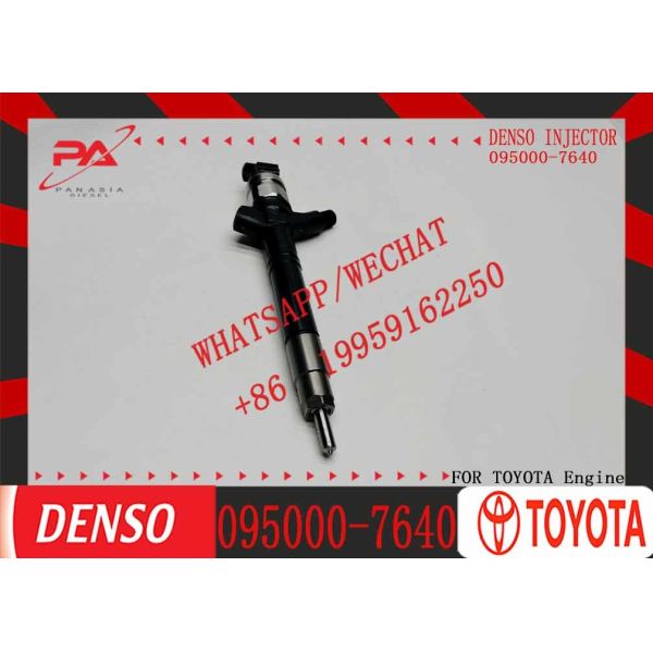 Инжекторы дизельного топлива 236700R020 коллектора системы впрыска топлива 23670-0R020 095000-7640 для инжектора топлива 2AD-FTV ТОЙОТА