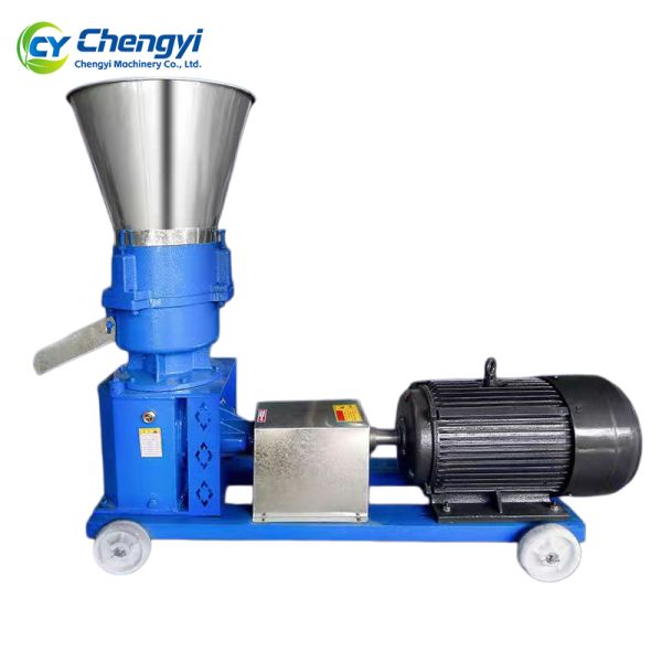 Durable Cast Iron Feed Pellet Machine High Efficiency Robust Animal Feed Machine