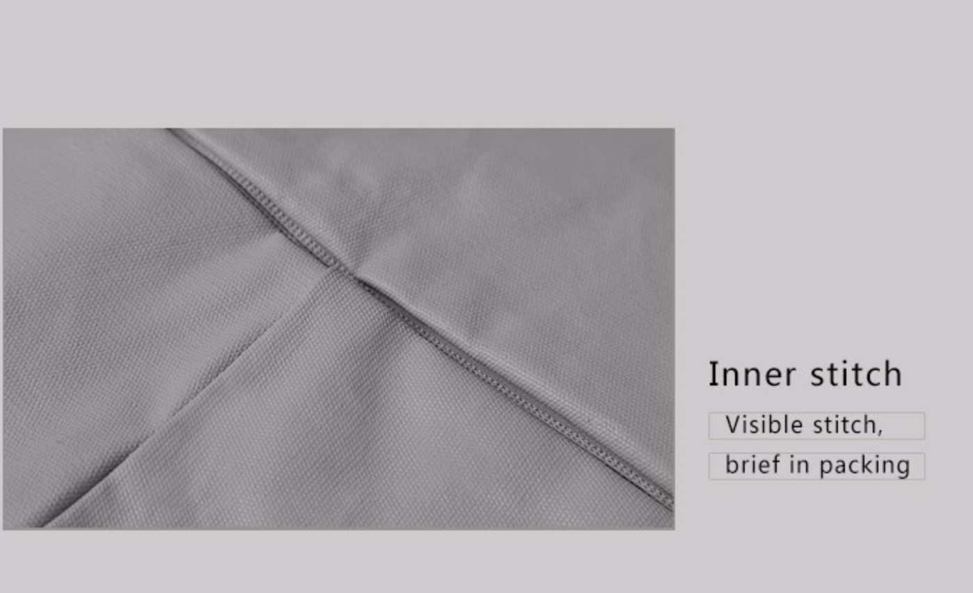 A luva do portátil do computador da lona do algodão ensaca a grande capacidade 150T