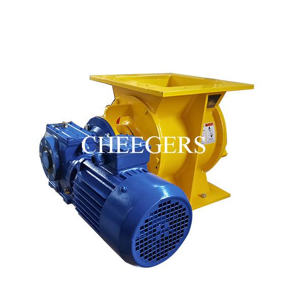 Q235 Blow Through Rotary Airlock Valve 3 Tons/h 5L Rotary Feeder In Cement Plant