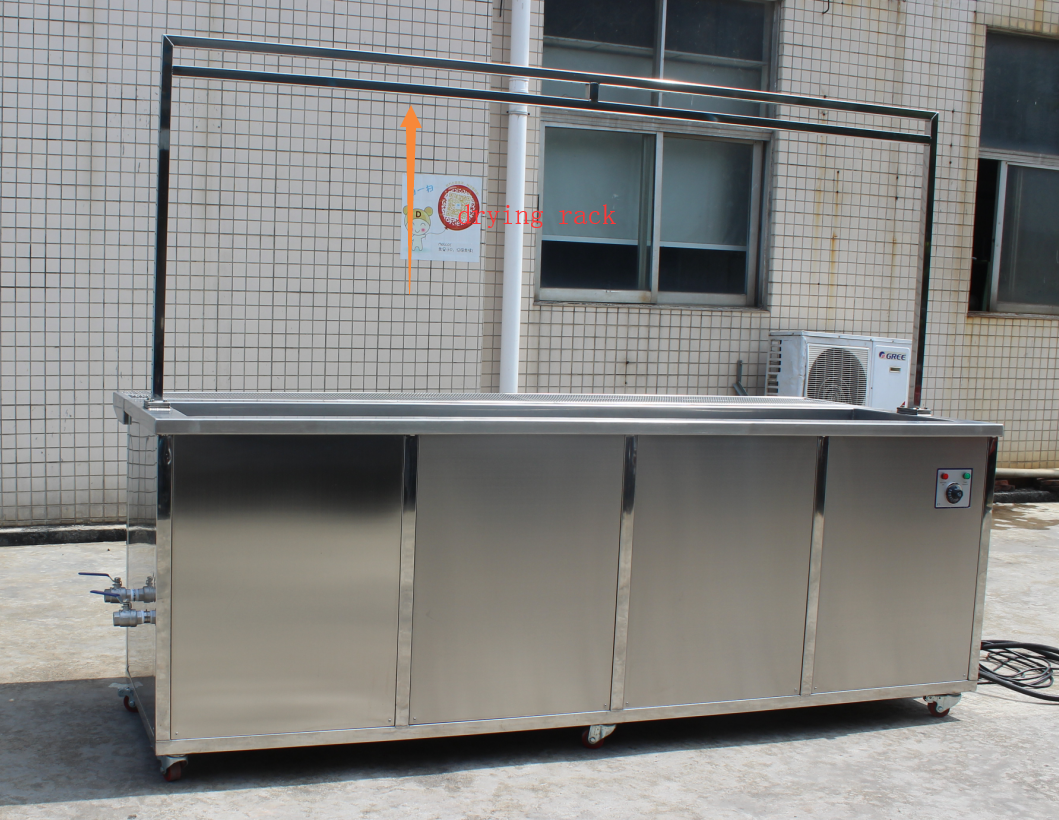 10 Ft Ultrasonic Blind Cleaning Equipment Wash And Rinse Heated Ultrasonic Tank