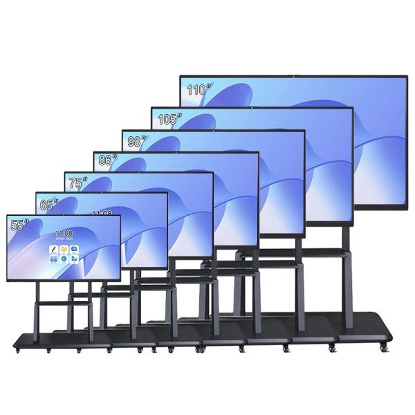 Interactive Whiteboard with 4K Display AI Assistant and Wireless Projection for Smart Board Collaboration