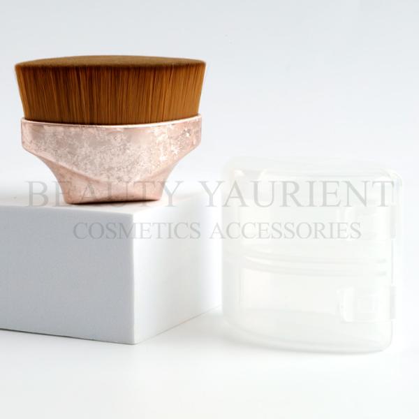 OEM ODM Mold X Shape Kabuki Makeup Brush Flat Liquid Foundation Brush