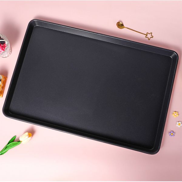 Commercial Bread Baking Equipment Non - Stick Aluminized Steel Roasting oven Pan